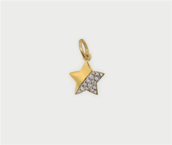 Colgante Rue des Mille Mujer in latón CB-LCN 03 - CB-LCN 03